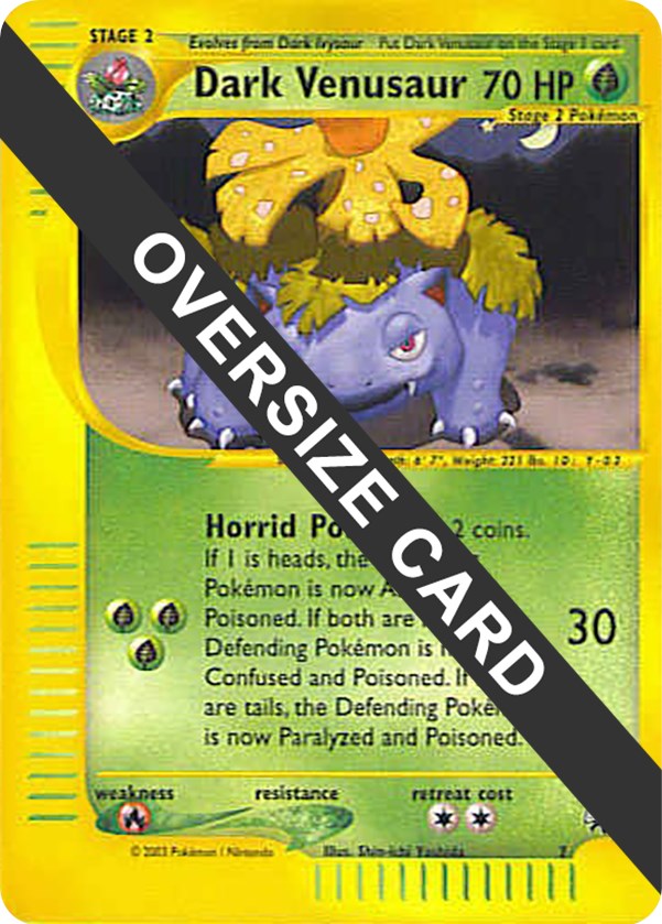 Dark Venusaur - 7 (Best of Game 7 Promo) [PR - 007]