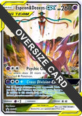 Espeon & Deoxys GX Oversized - SM240 (SM Black Star Promo) [PR - SM240]