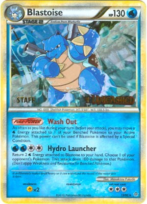 Blastoise - 13/95 (Prerelease) [Staff] [PR - 13/95]