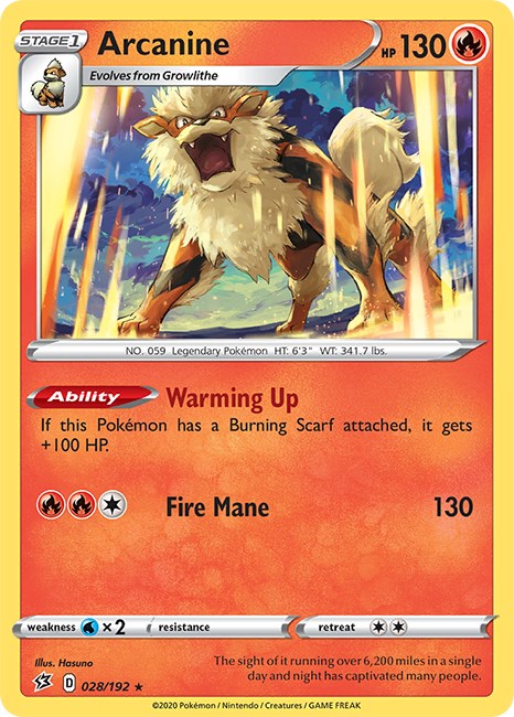 Arcanine [SWSH02 - 028/192]