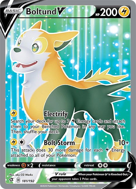 Boltund V (Full Art) [SWSH02 - 181/192]