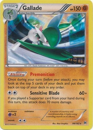 Gallade - 84/162 (Cosmos Holo) [BLE - 084/162]
