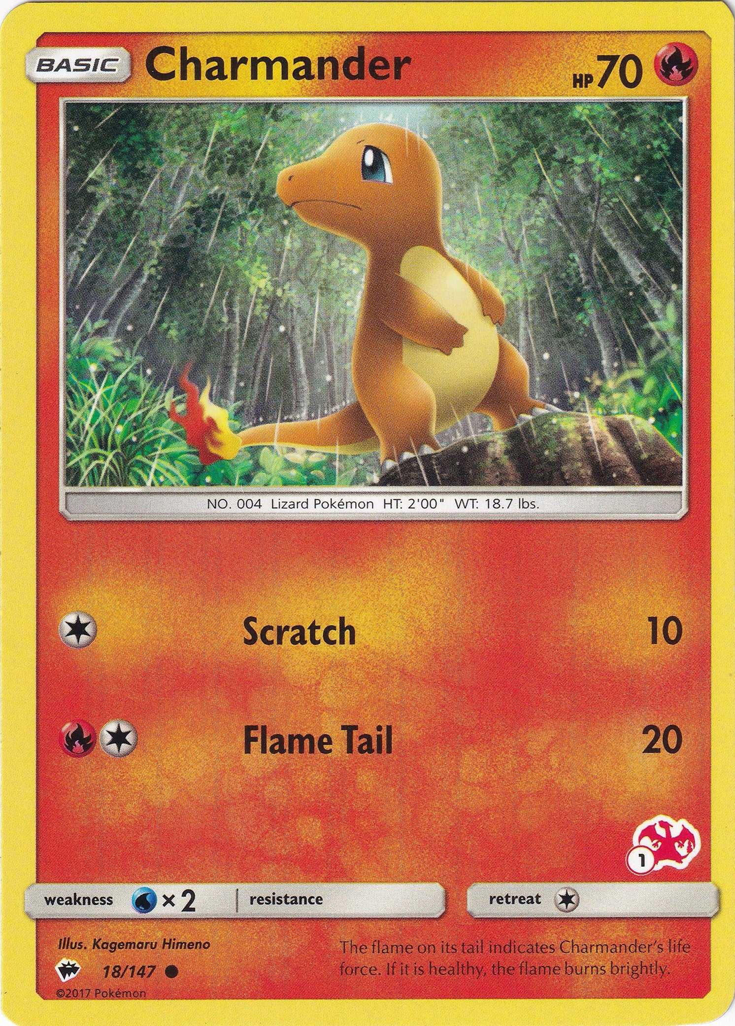 Charmander - 18/147 (#1 Charizard Stamped) [BTA - 018/147]