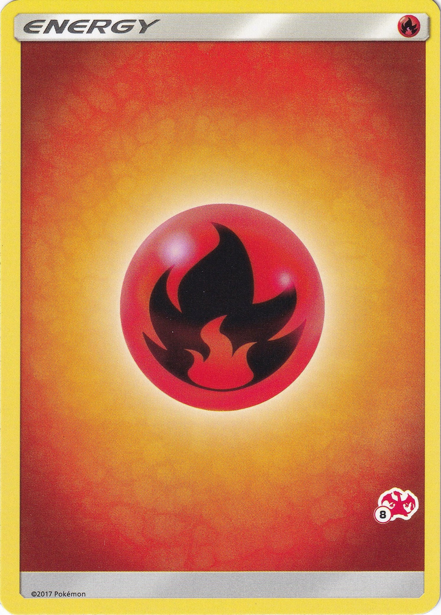 Fire Energy (#8 Charizard Stamped) [BTA]
