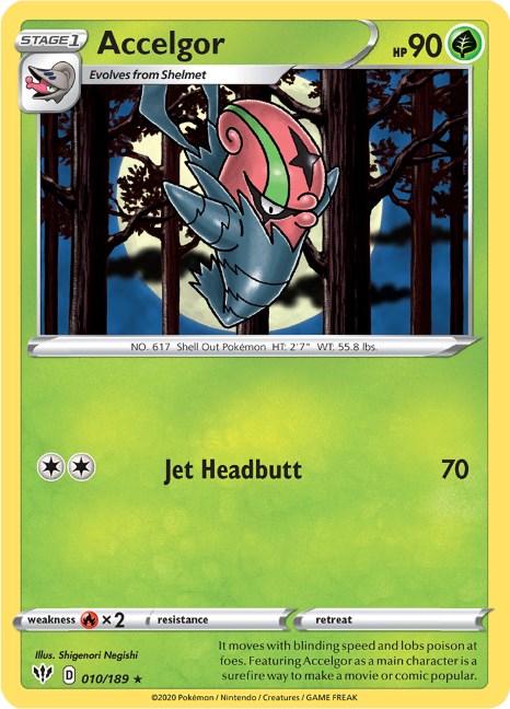 Accelgor [SWSH03 - 010/189]