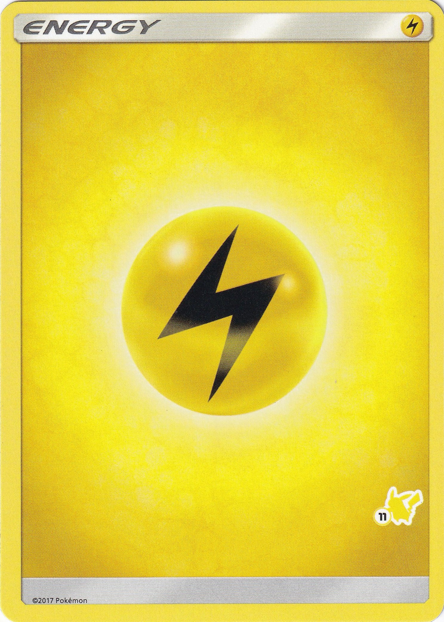 Lightning Energy (#11 Pikachu Stamped) [BTA]
