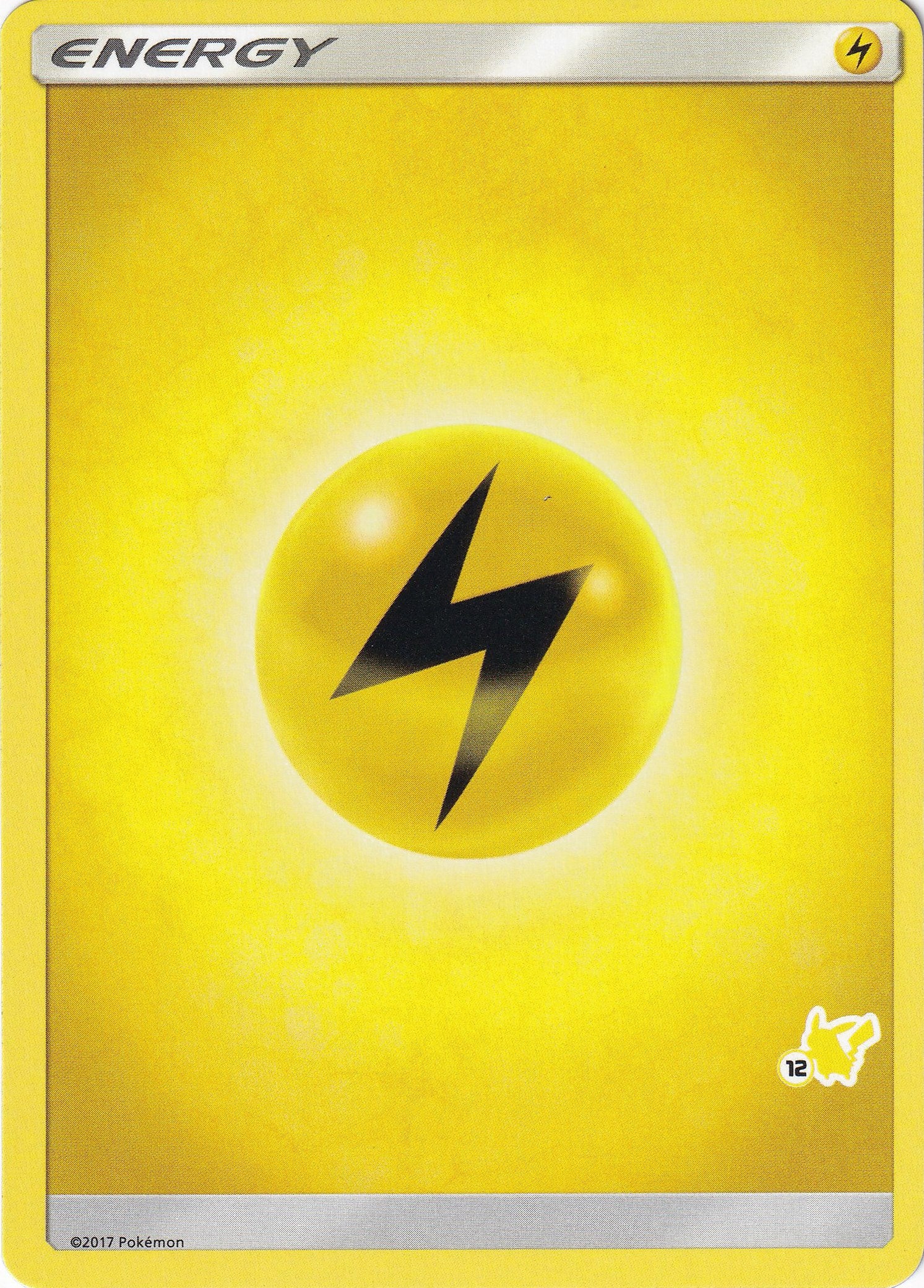 Lightning Energy (#12 Pikachu Stamped) [BTA]
