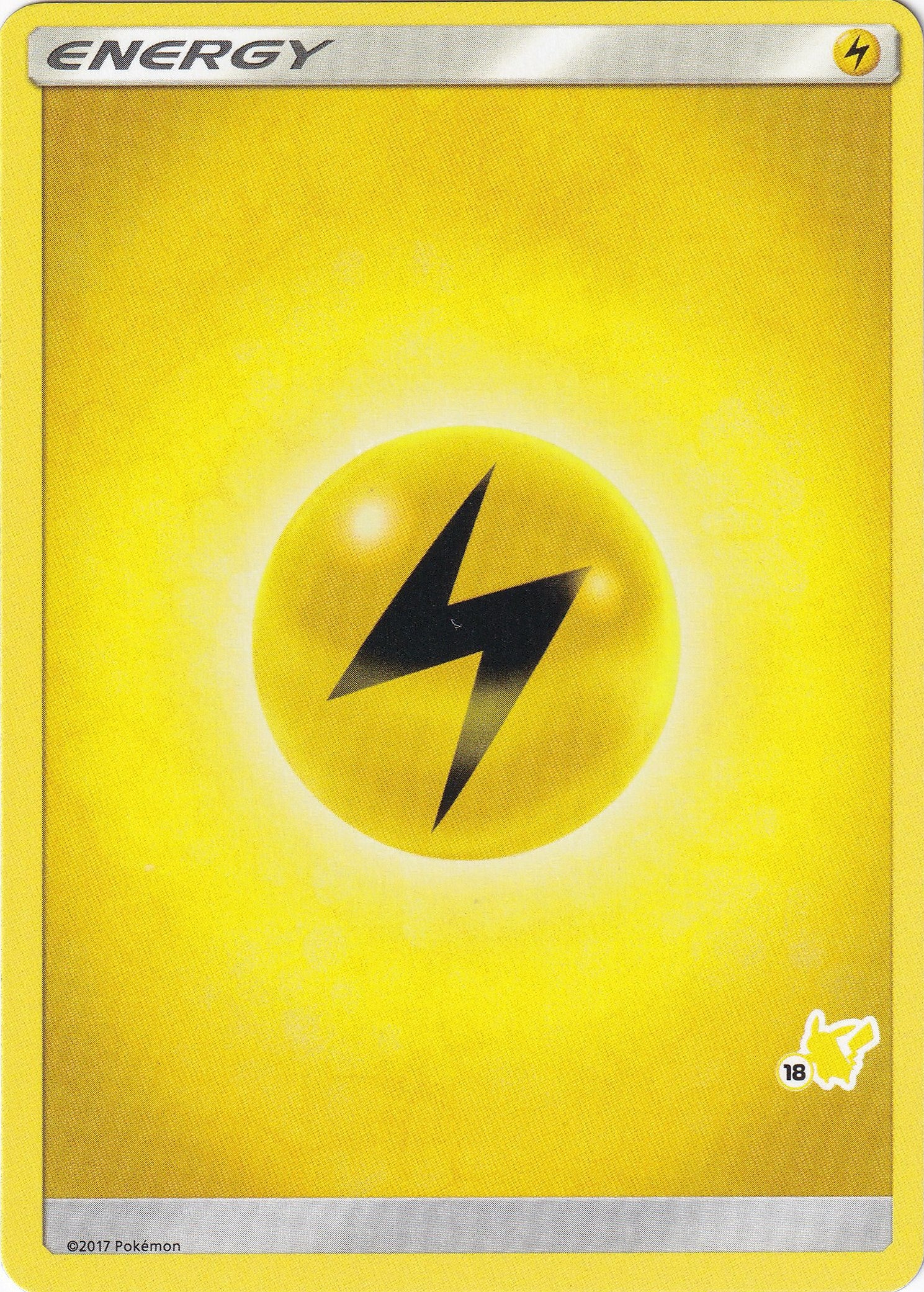 Lightning Energy (#18 Pikachu Stamped) [BTA]