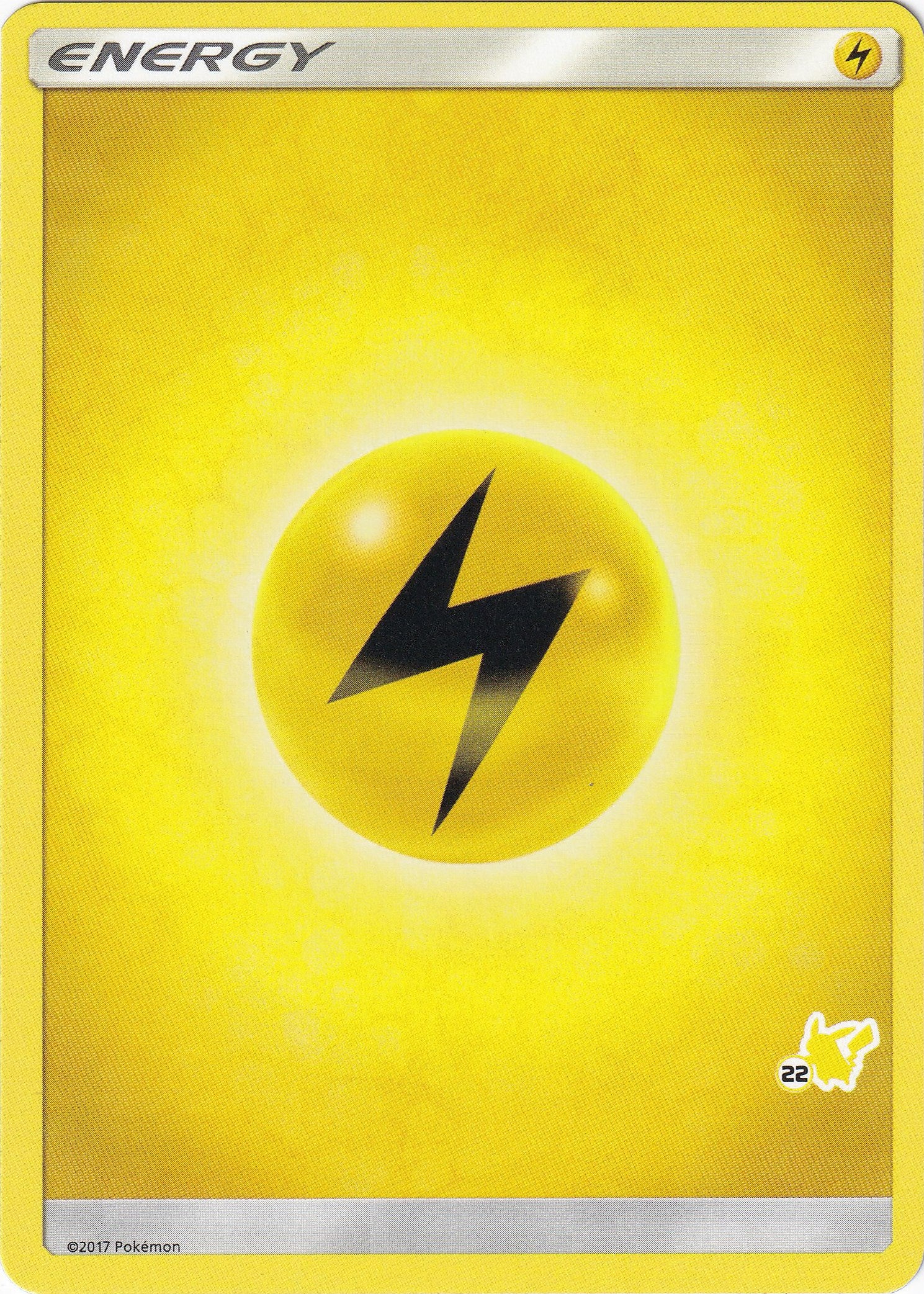 Lightning Energy (#22 Pikachu Stamped) [BTA]