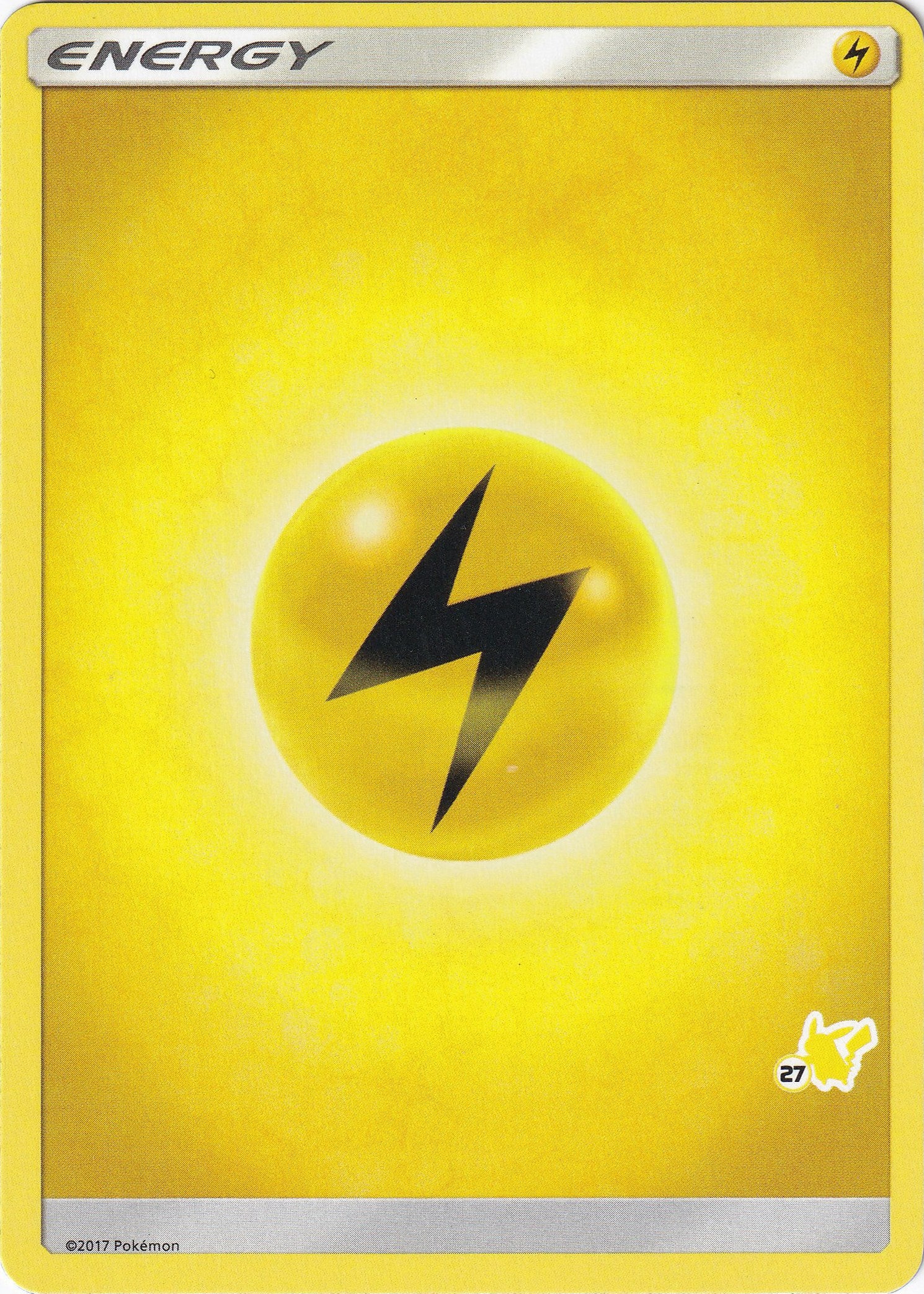Lightning Energy (#27 Pikachu Stamped) [BTA]