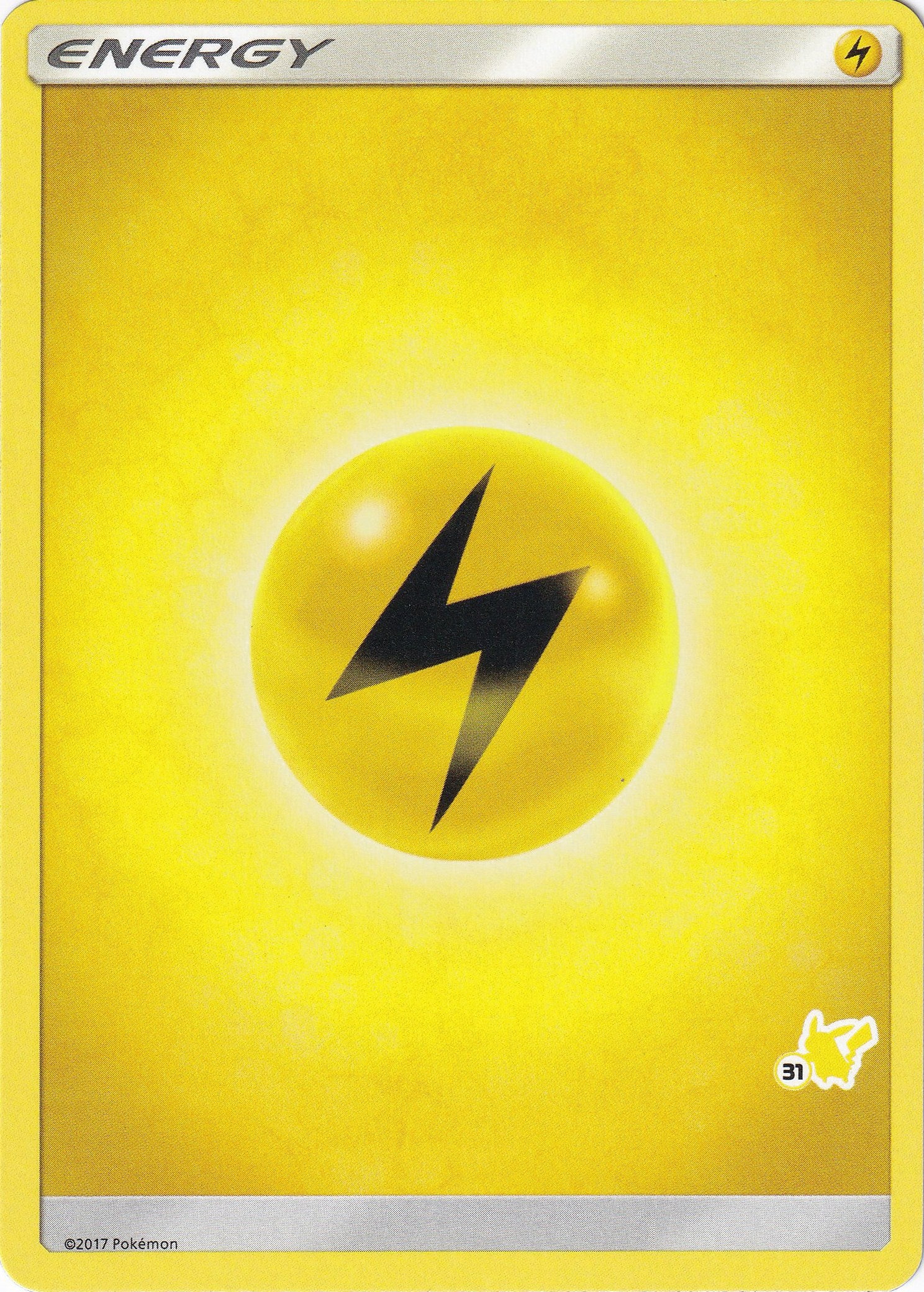 Lightning Energy (#31 Pikachu Stamped) [BTA]