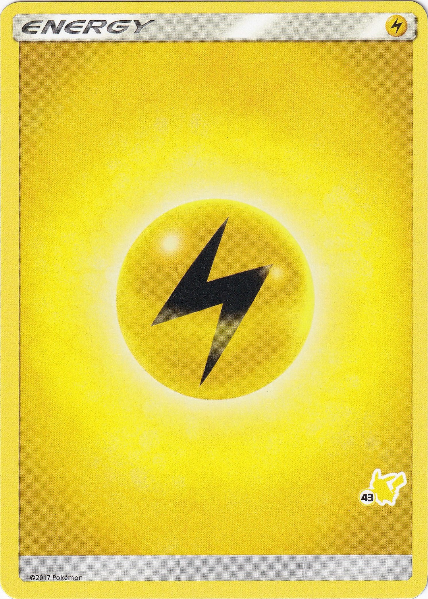 Lightning Energy (#43 Pikachu Stamped) [BTA]