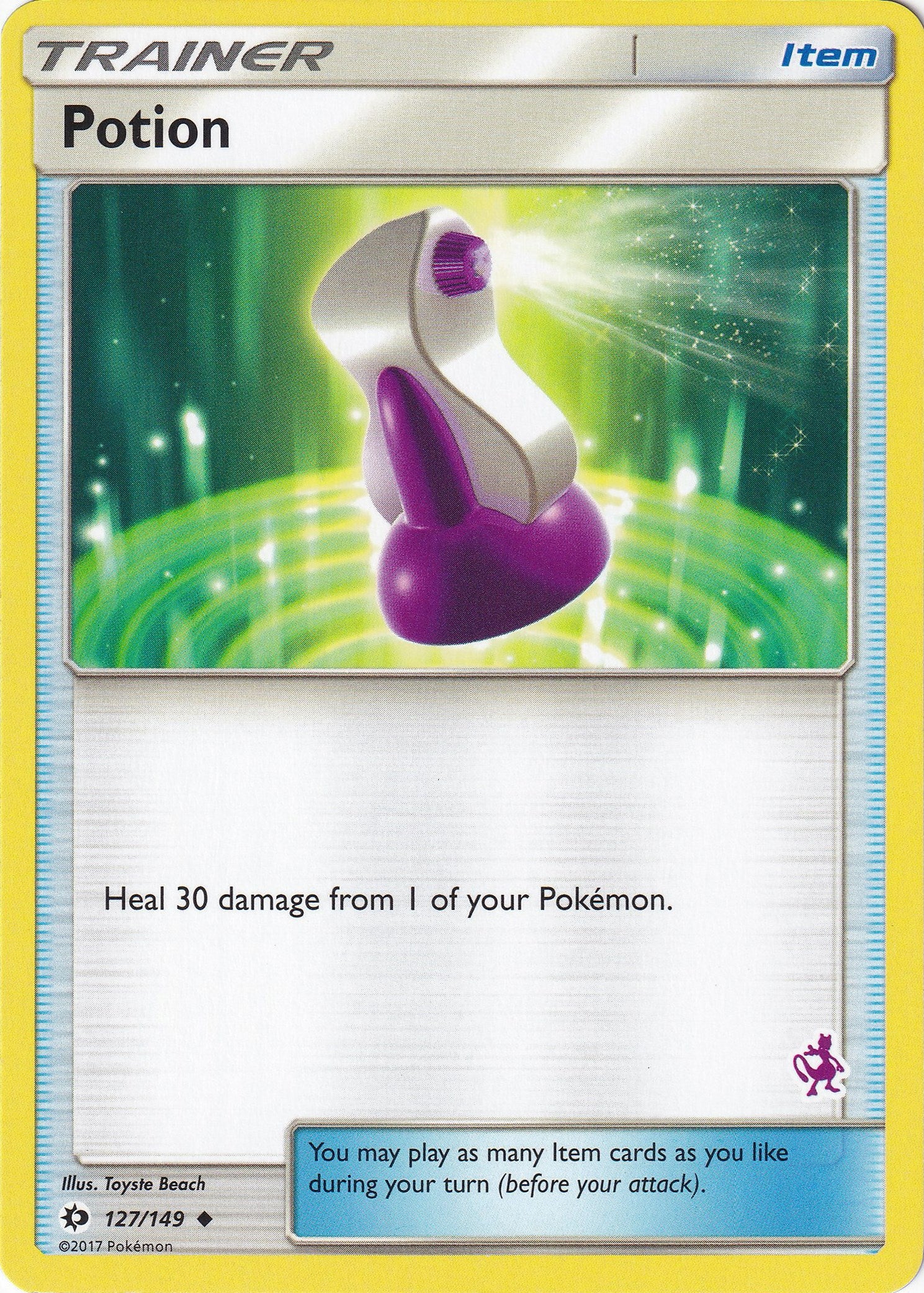 Potion - 127/149 (Mewtwo Stamped) [BTA - 127/149]
