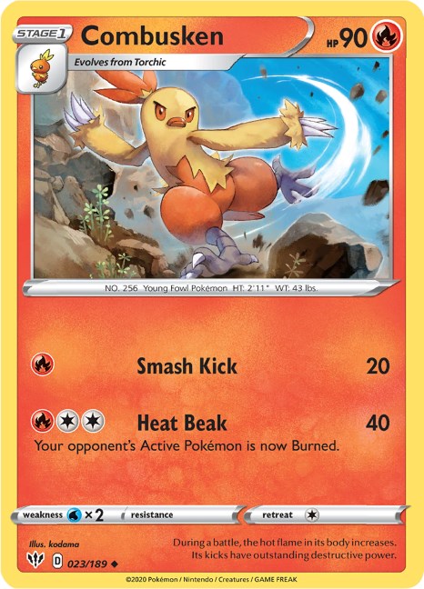 Combusken [SWSH03 - 023/189]