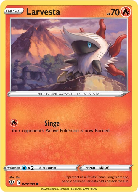 Larvesta [SWSH03 - 029/189]