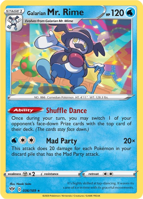 Galarian Mr. Rime [SWSH03 - 036/189]