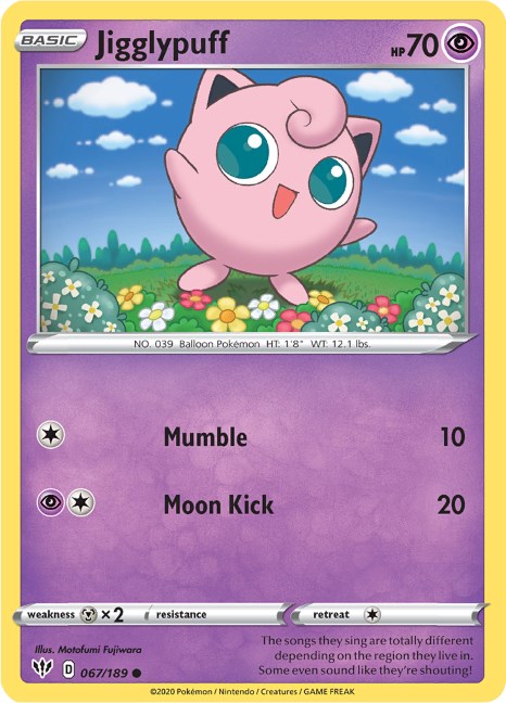 Jigglypuff [SWSH03 - 067/189]