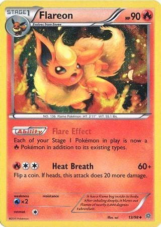 Flareon - 13/98 (Cosmos Holo) [MCAP - 013/098]