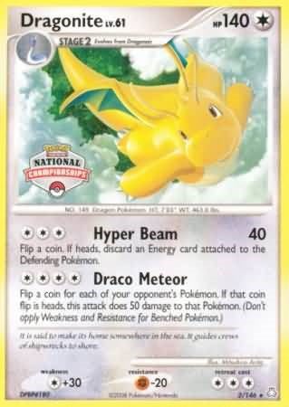 Dragonite - 2/146 (National Championships) [PR - 002/146]