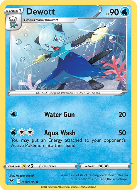 Dewott [SWSH04 - 034/185]
