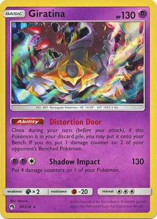 Giratina - 97/214 (Cosmos Holo) [BLE - 097/214]