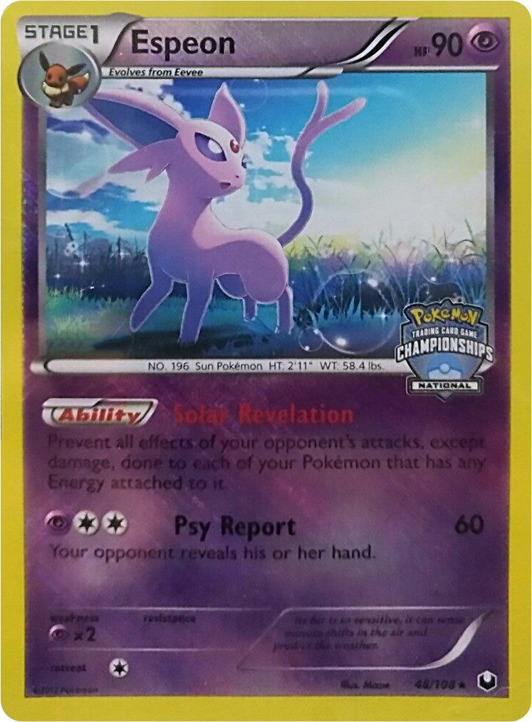 Espeon - 48/108 (National Championships) [PR - 048/108]