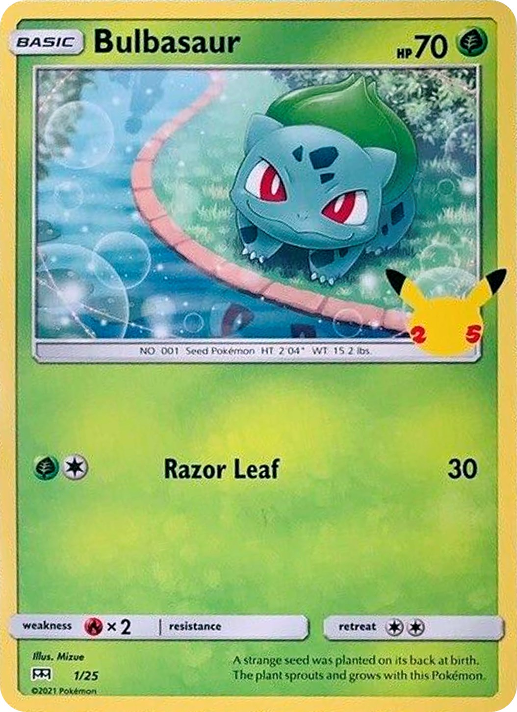 Bulbasaur - 1/25 [M21 - 001/025]