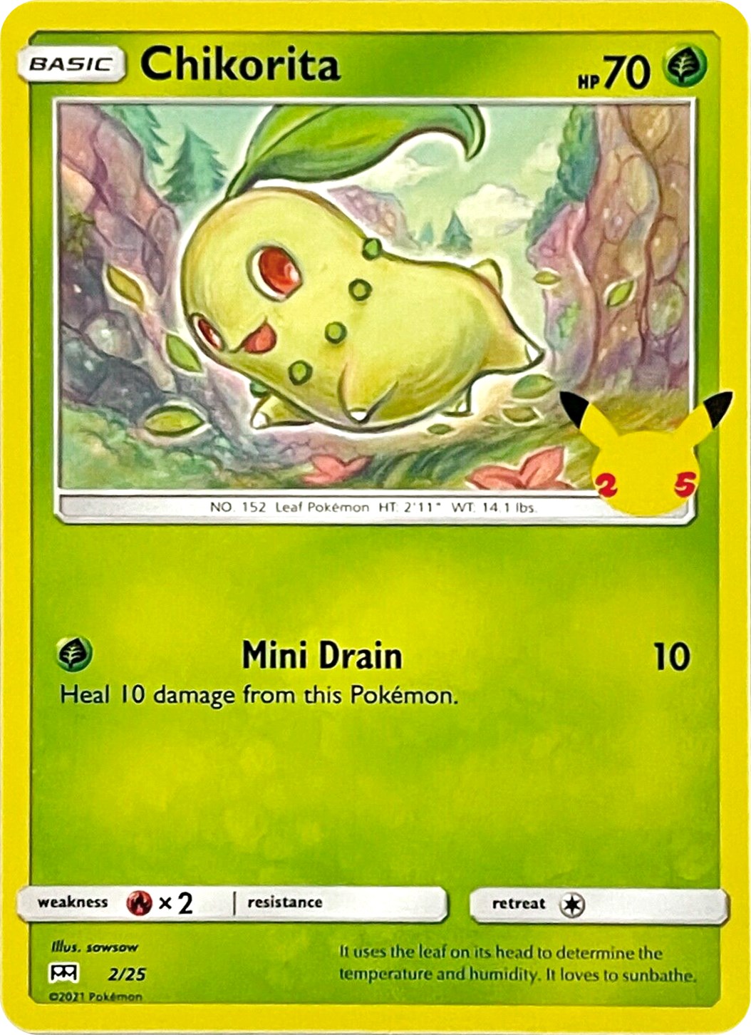 Chikorita - 2/25 [M21 - 002/025]