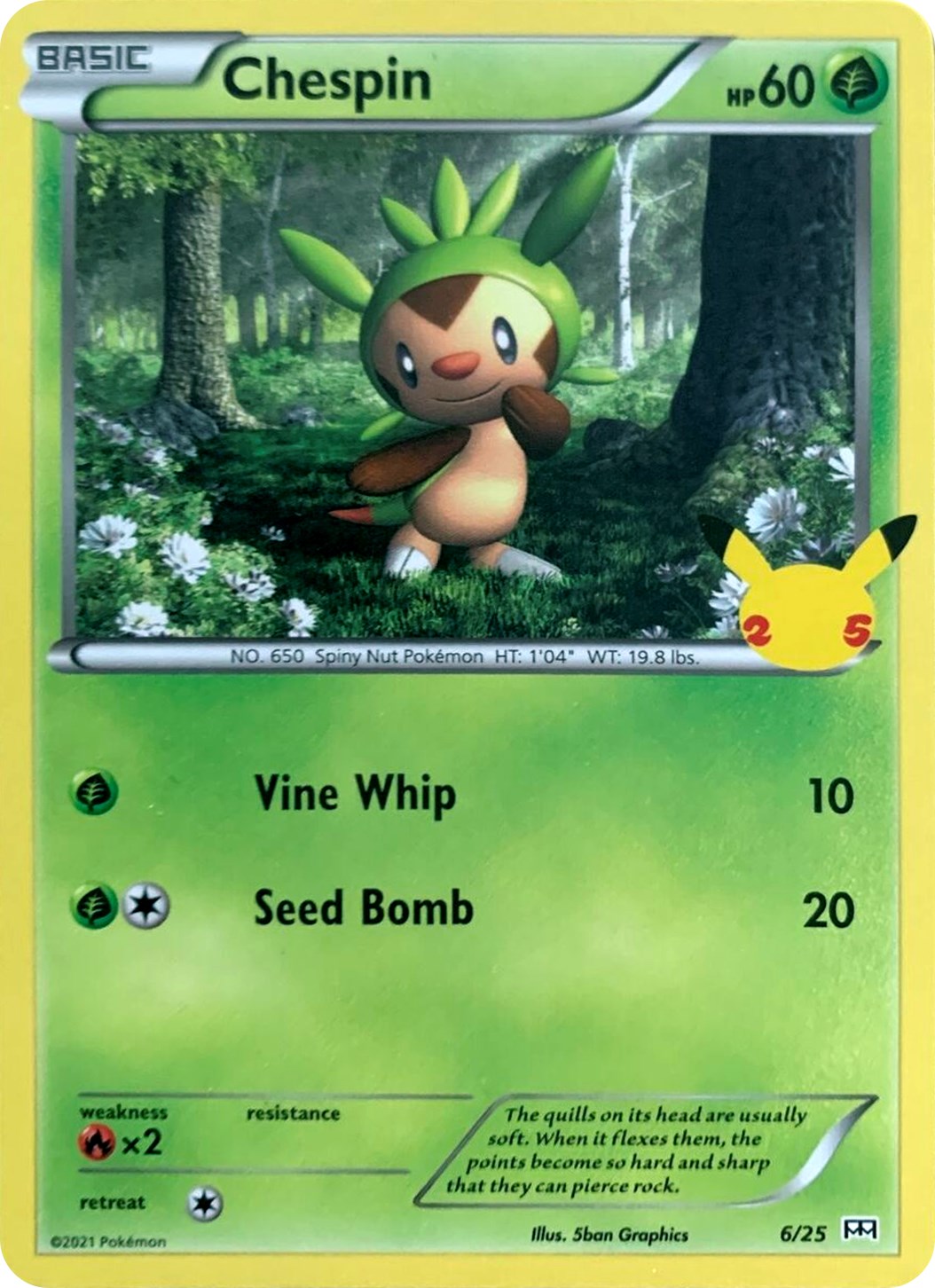 Chespin - 6/25 [M21 - 006/025]