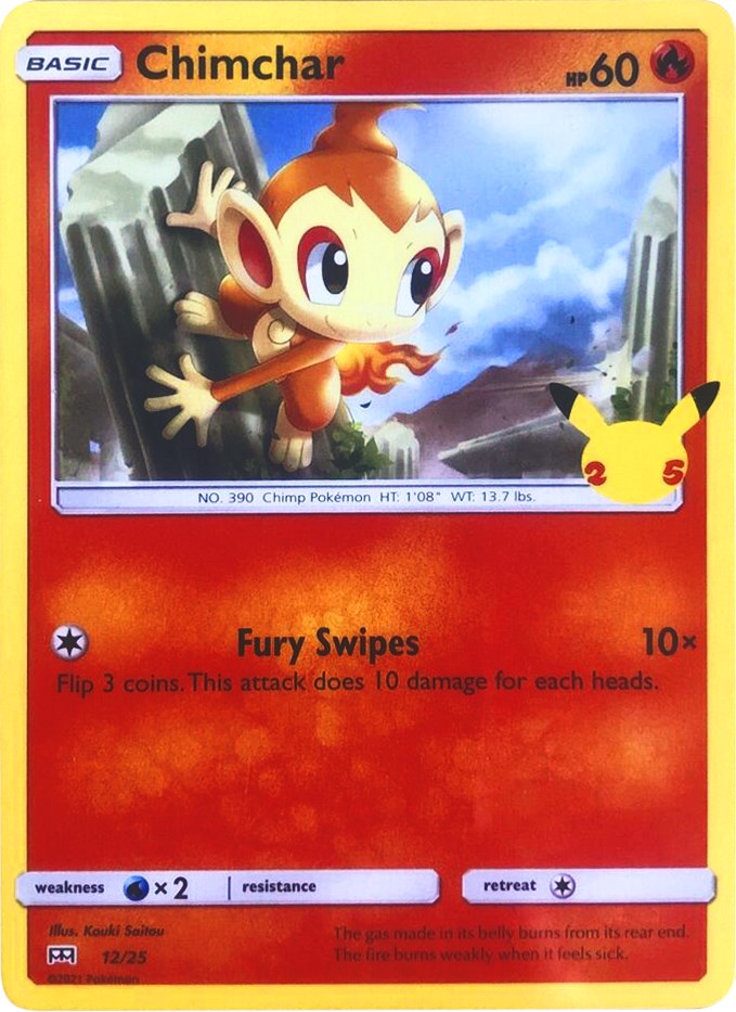 Chimchar - 12/25 [M21 - 012/025]