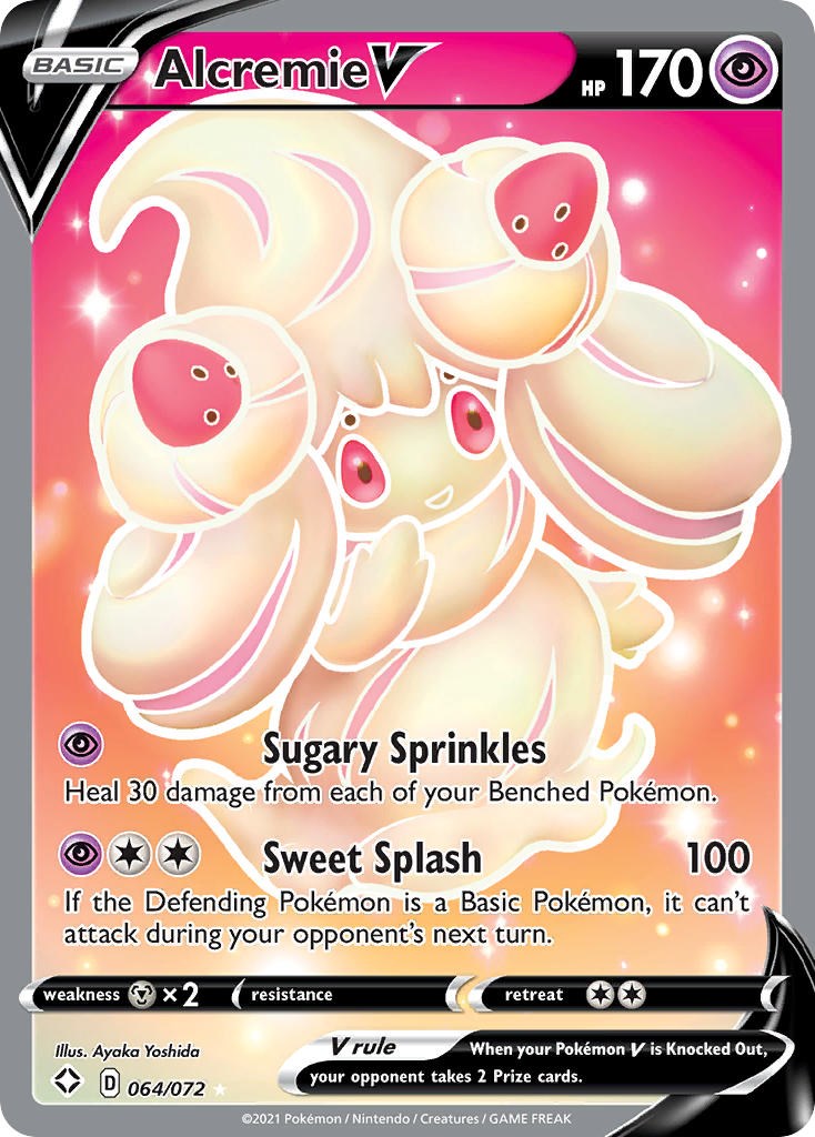 Alcremie V (Full Art) [SHF - 064/072]