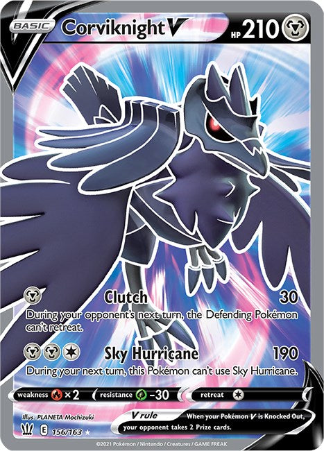 Corviknight V (Full Art) [SWSH05 - 156/163]