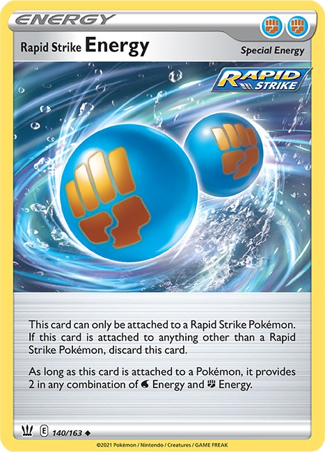 Rapid Strike Energy [SWSH05 - 140/163]