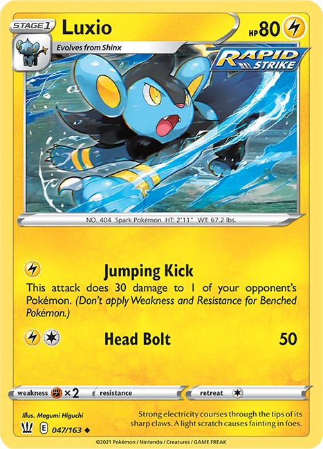 Luxio [SWSH05 - 047/163]