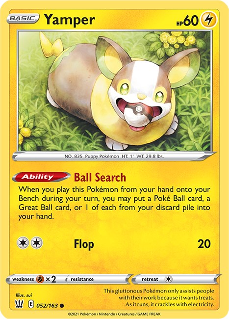 Yamper [SWSH05 - 052/163]
