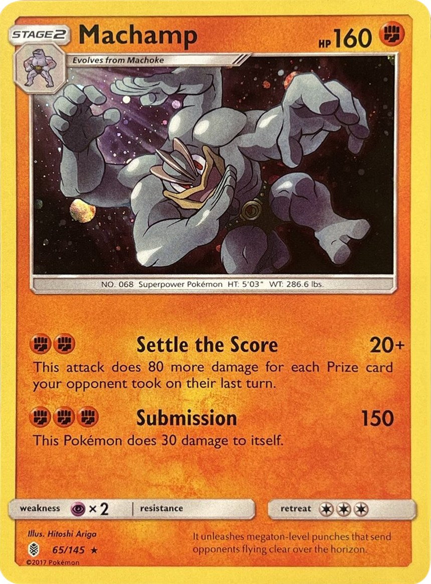 Machamp - 65/145 (Cosmos Holo) [BLE - 065/145]