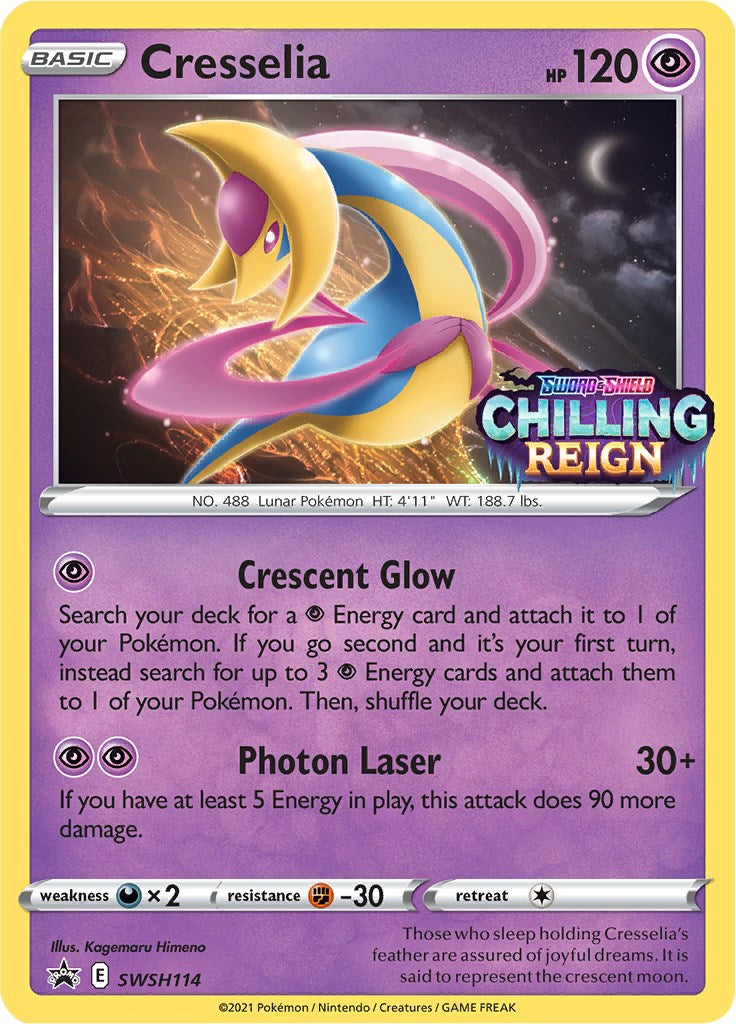 Cresselia - SWSH114 (Prerelease) [SWSD - SWSH114]