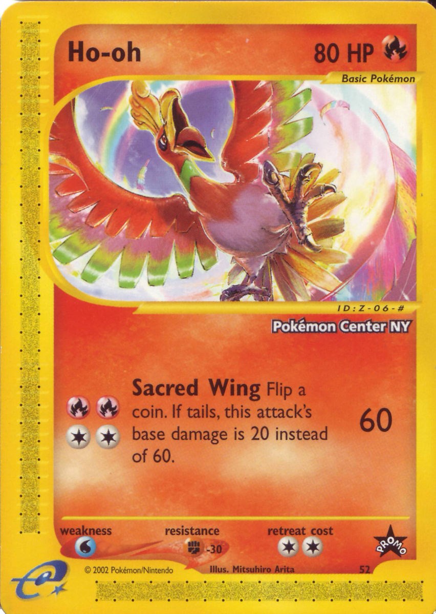 Ho-oh [Pokemon Center NY] [PR - 52/53]