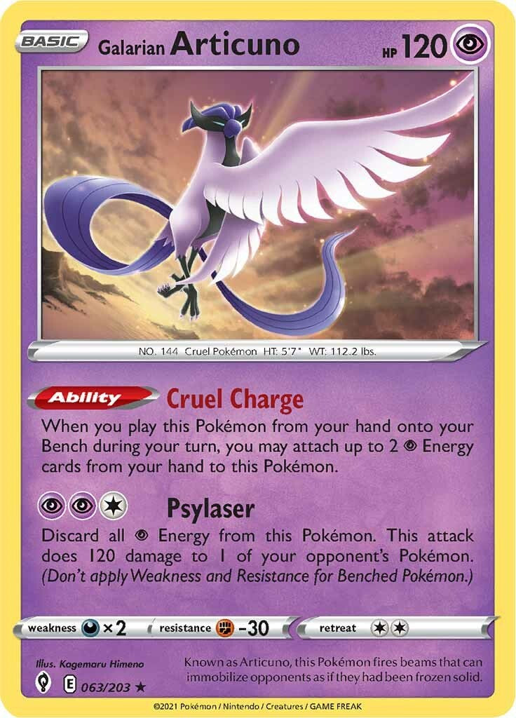 Galarian Articuno [SWSH07 - 063/203]