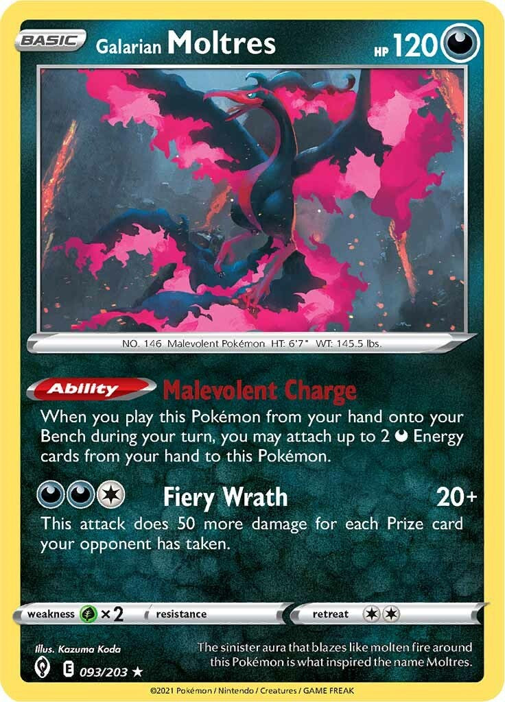 Galarian Moltres [SWSH07 - 093/203]