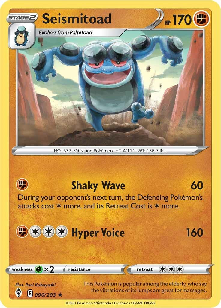 Seismitoad [SWSH07 - 090/203]