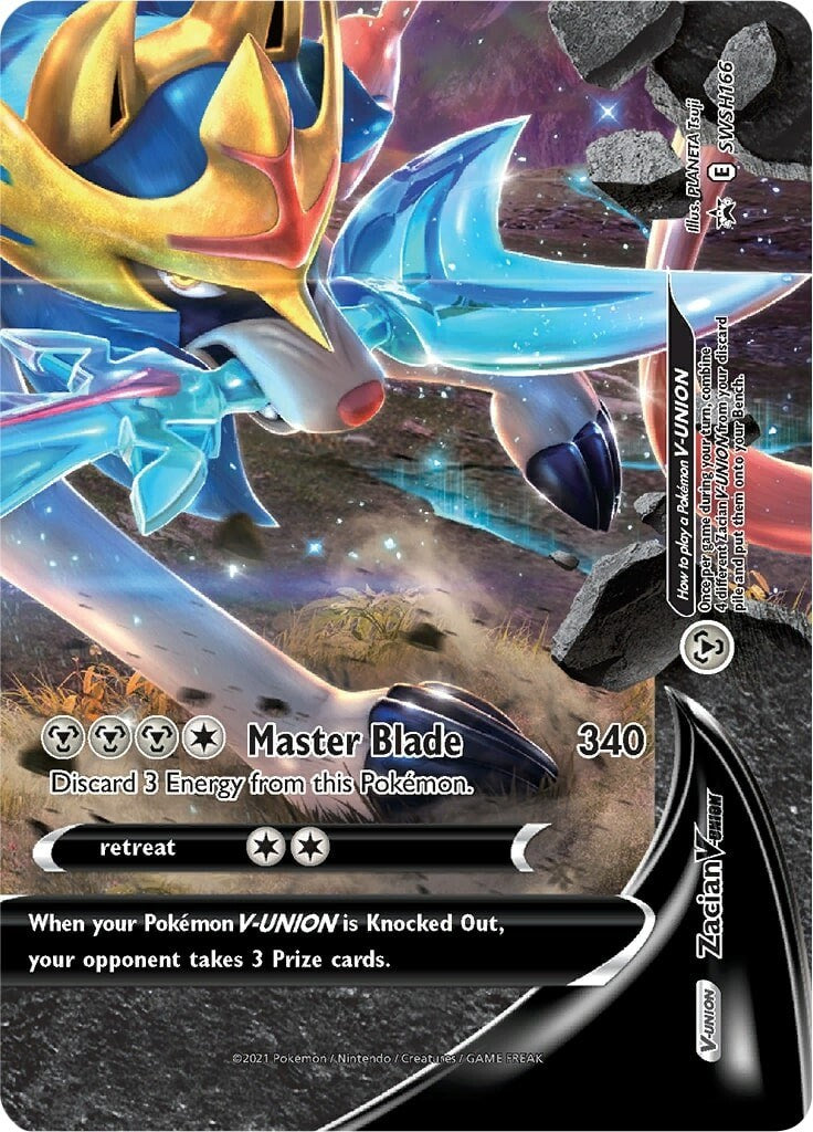 Zacian V-UNION - SWSH166 [SWSD - SWSH166]