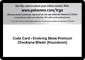 Code Card - Evolving Skies Premium Checklane Blister [Houndoom] [SWSH07]