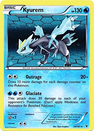 Kyurem - 34/101 (Cosmos Holo) [MCAP - 034/101]