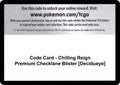 Code Card - Chilling Reign Premium Checklane Blister [Decidueye] [SWSH06]