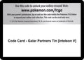 Code Card - Galar Partners Tin [Inteleon V] [SWSH01]