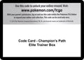 Code Card - Champion's Path Elite Trainer Box [CHP]