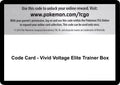 Code Card - Vivid Voltage Elite Trainer Box [SWSH04]