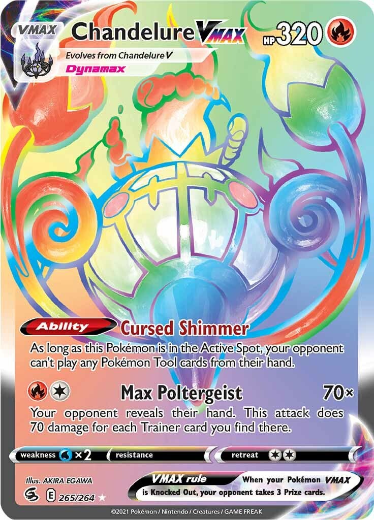 Chandelure VMAX (Secret) [SWSH08 - 265/264]