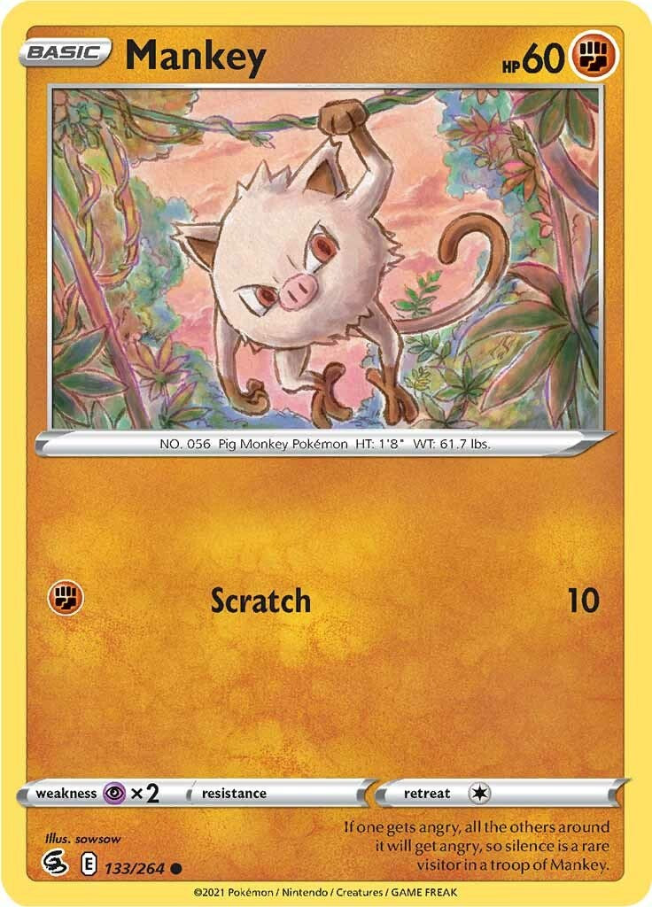 Mankey [SWSH08 - 133/264]